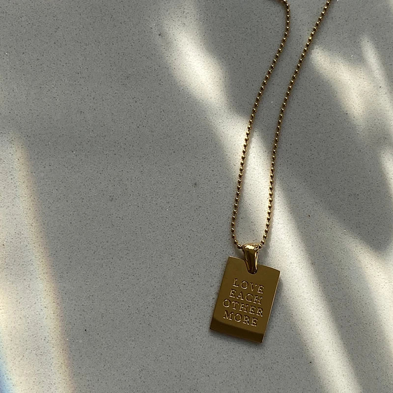 Soul Script Necklace