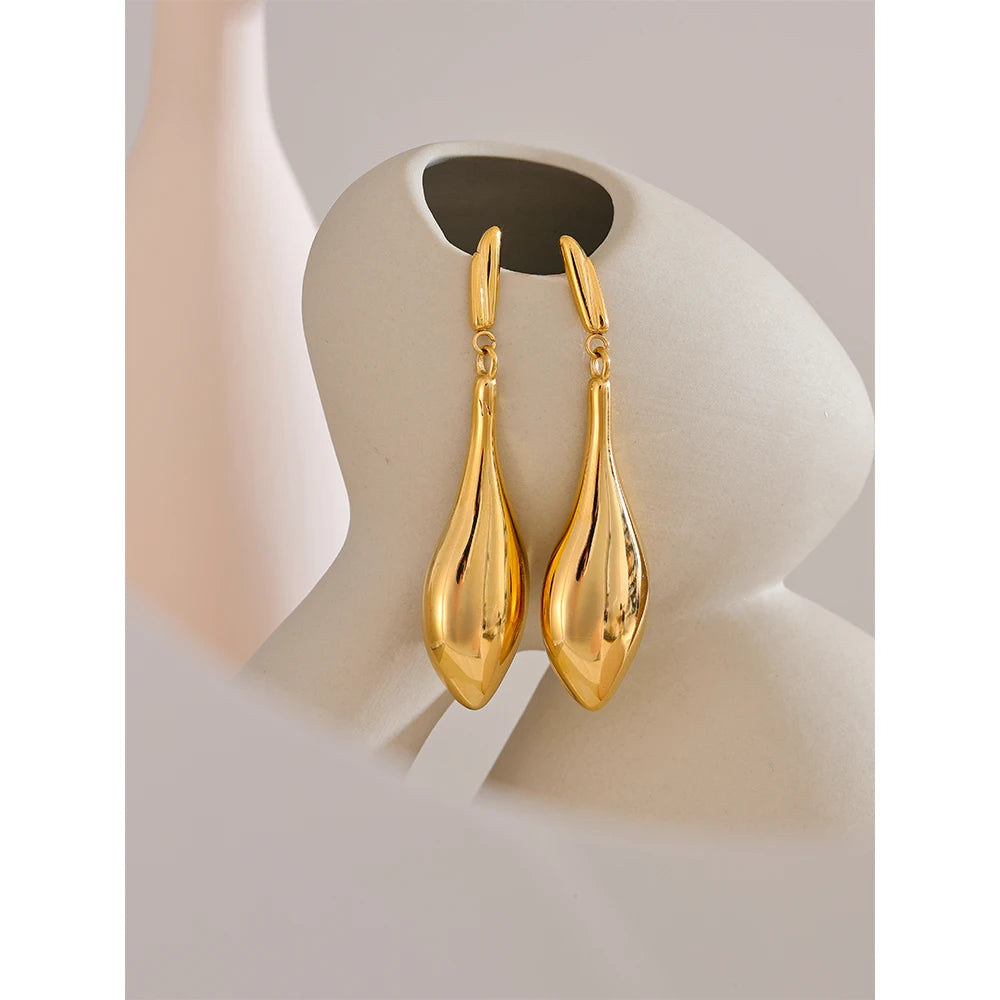 Bottom Heavy Drop Earrings