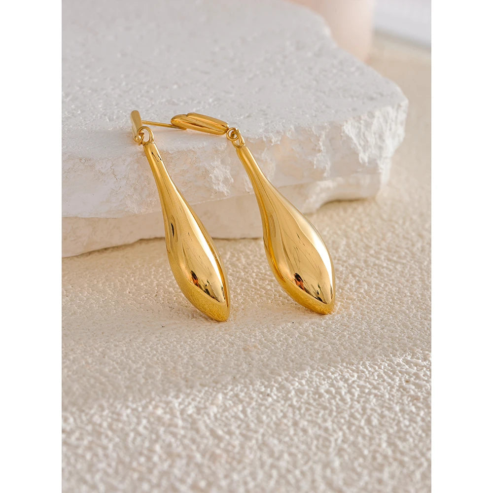 Bottom Heavy Drop Earrings