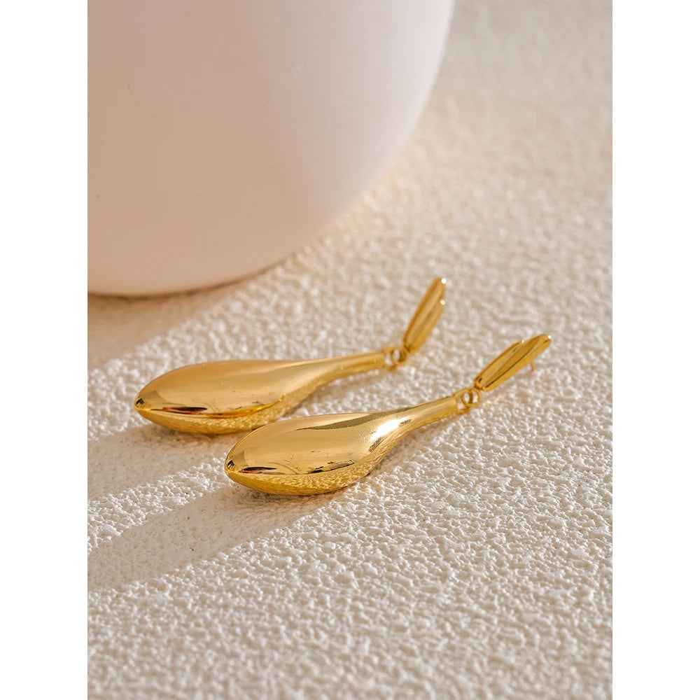 Bottom Heavy Drop Earrings