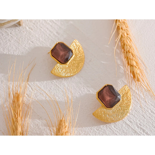 Golden Horizon Earrings