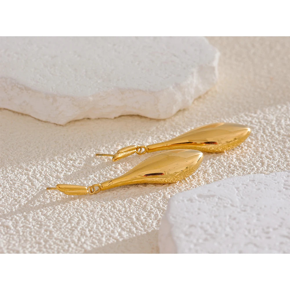 Bottom Heavy Drop Earrings