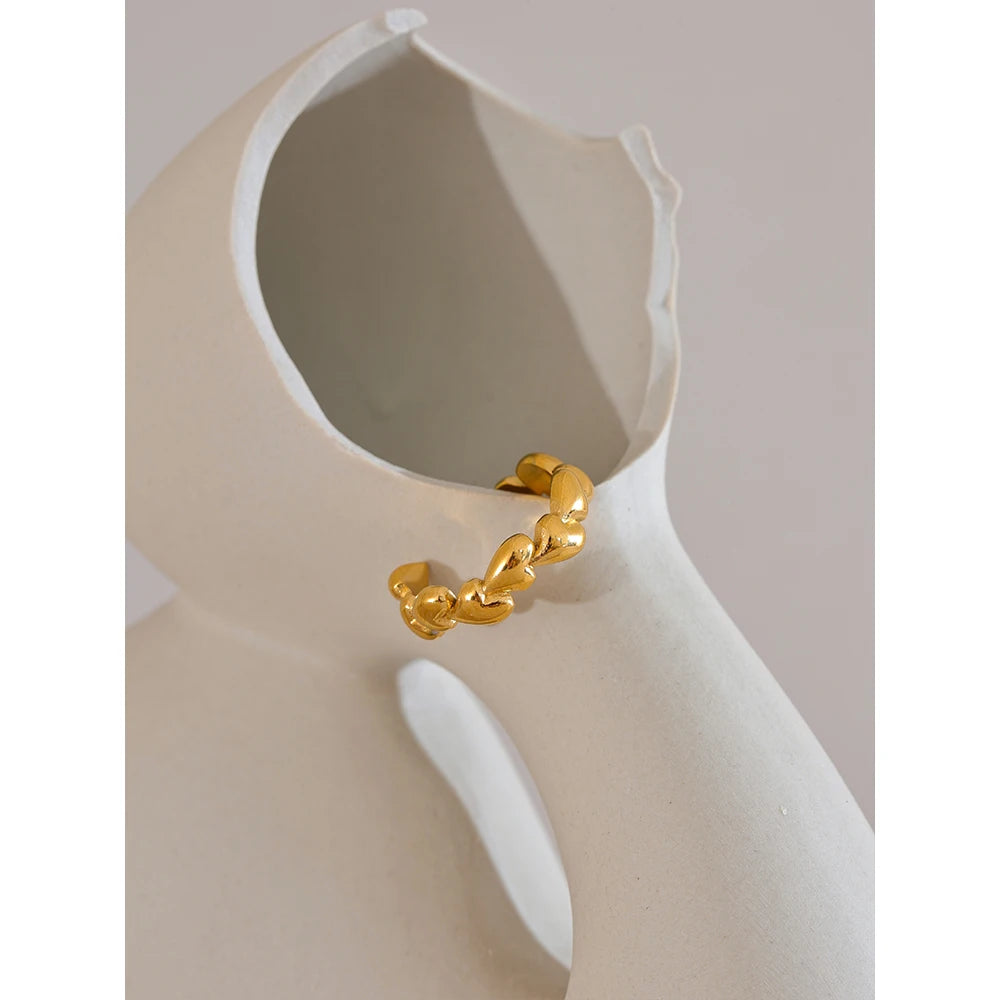 Heart Fashion Love Open Ring