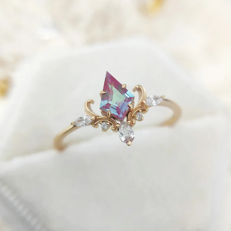 Chroma Glow Alexandrite Ring