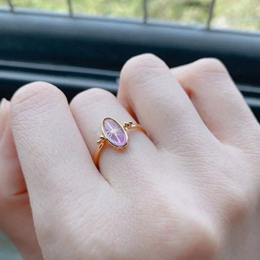 Violet Soul Amethyst Ring