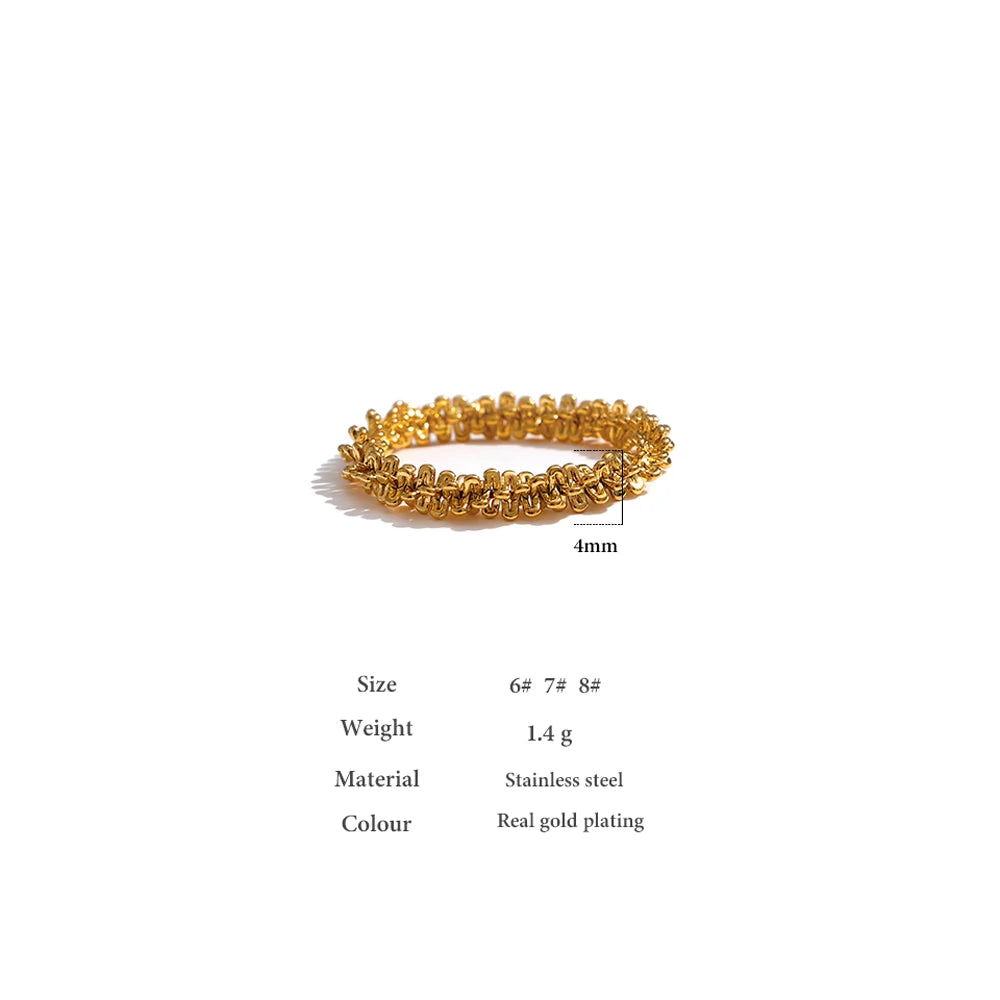 Twisted Metal Ring