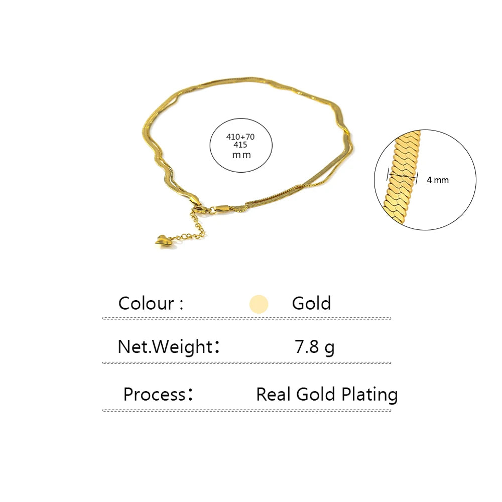 Classic Snake Chain Necklace