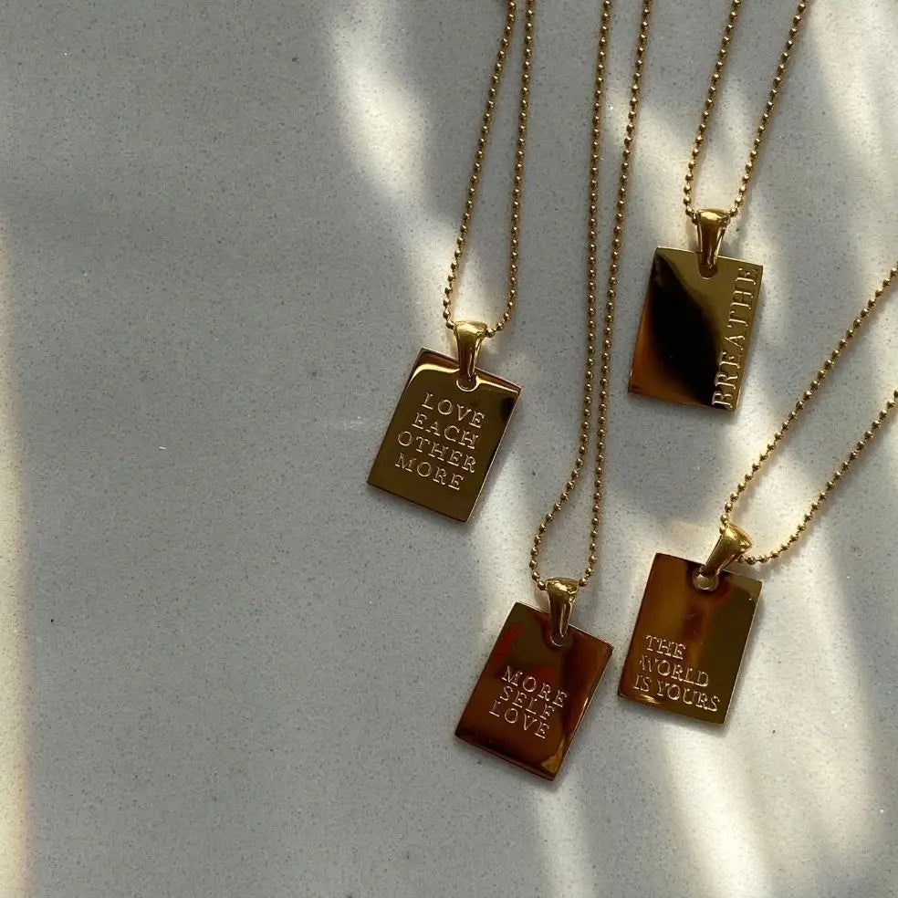 Soul Script Necklace