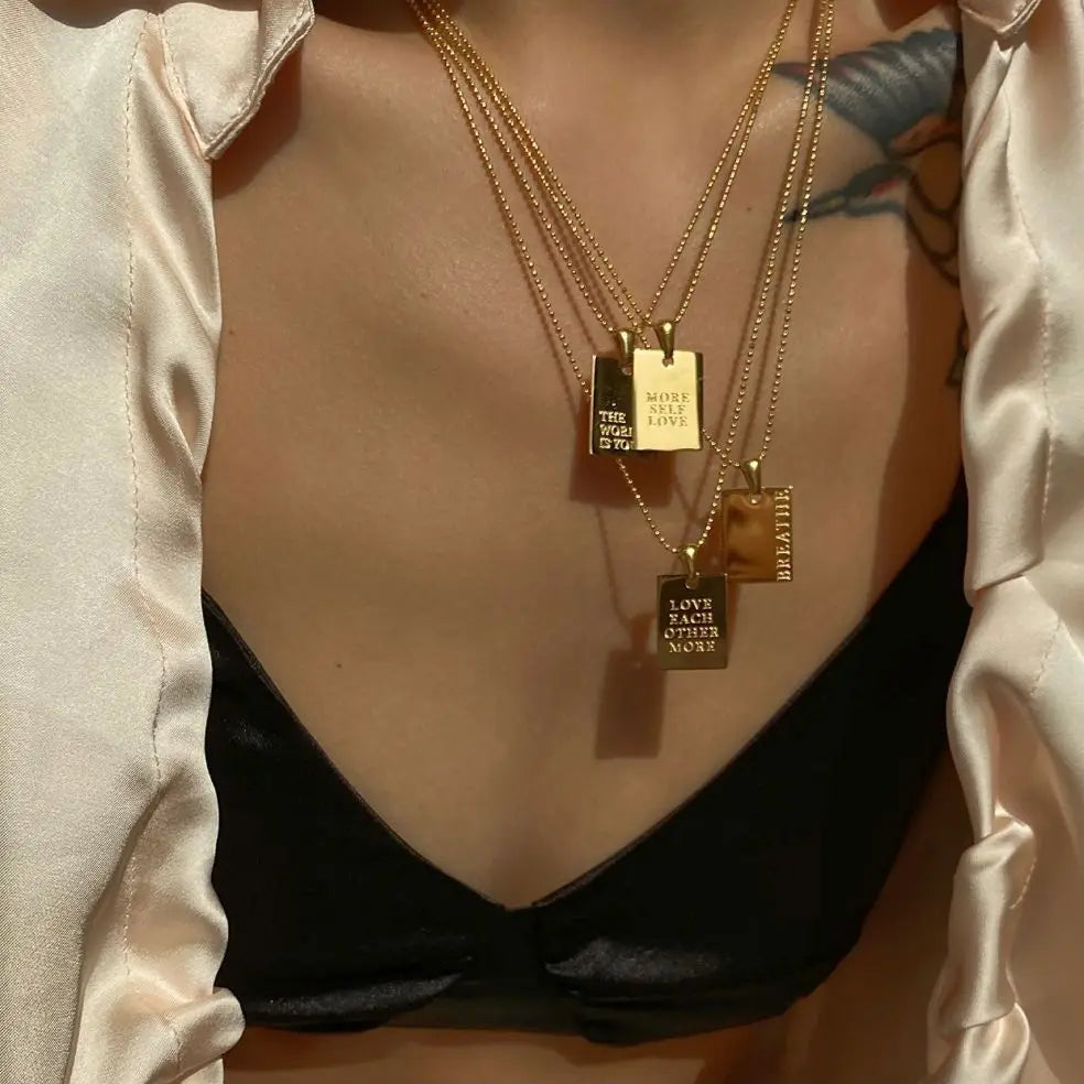 Soul Script Necklace