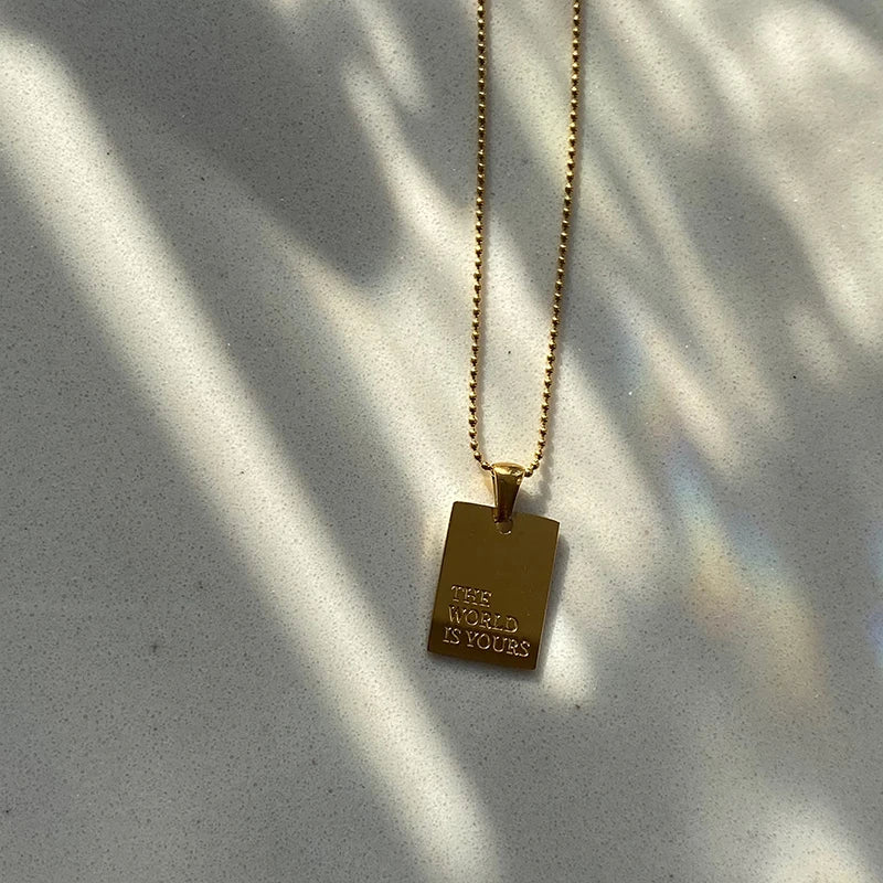 Soul Script Necklace