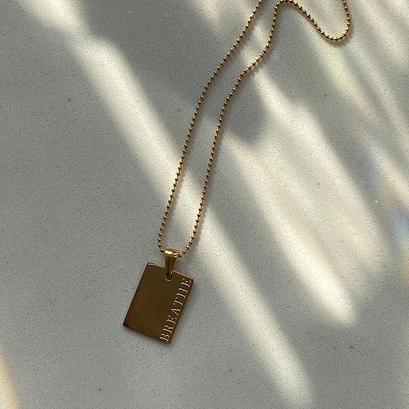 Soul Script Necklace