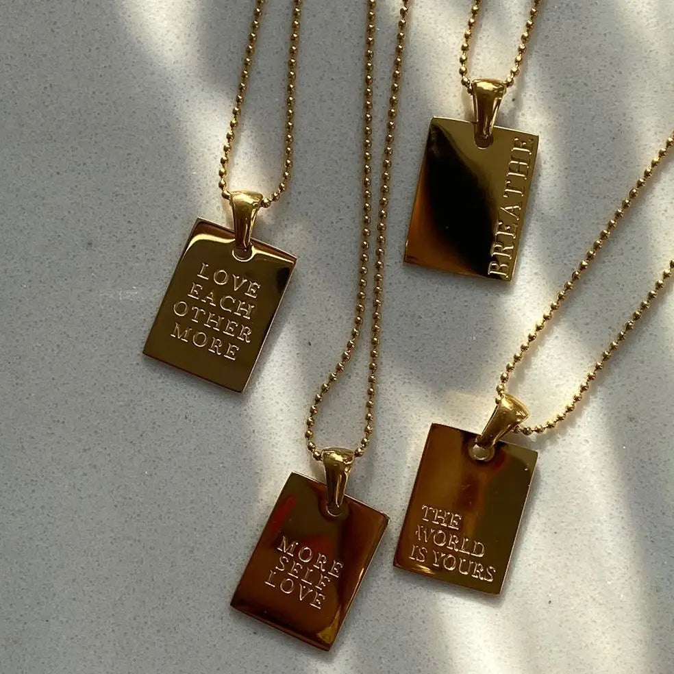 Soul Script Necklace