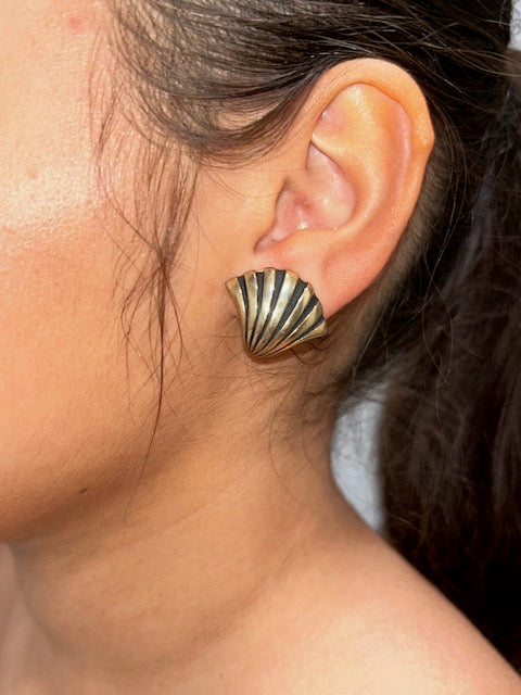 Vintage Celebrity Shell Clip-Ons