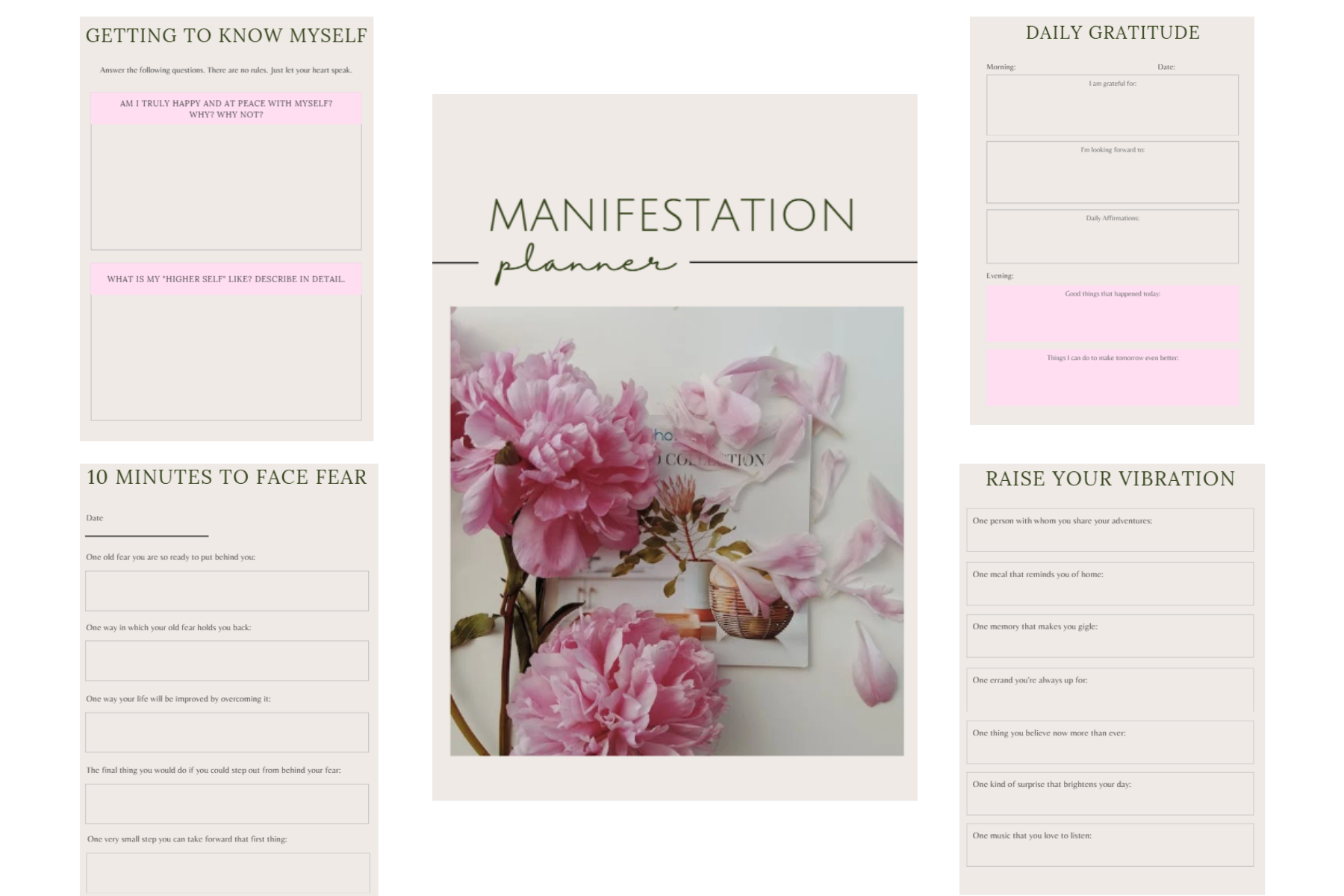 Manifestation Planner
