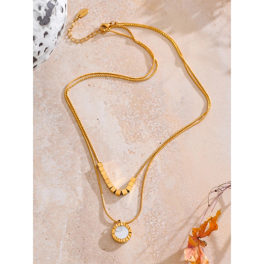 Luna Sol Layered Necklace