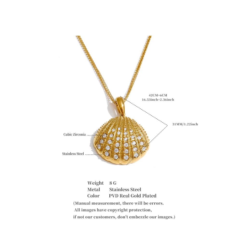 Sunlit Wave Necklace