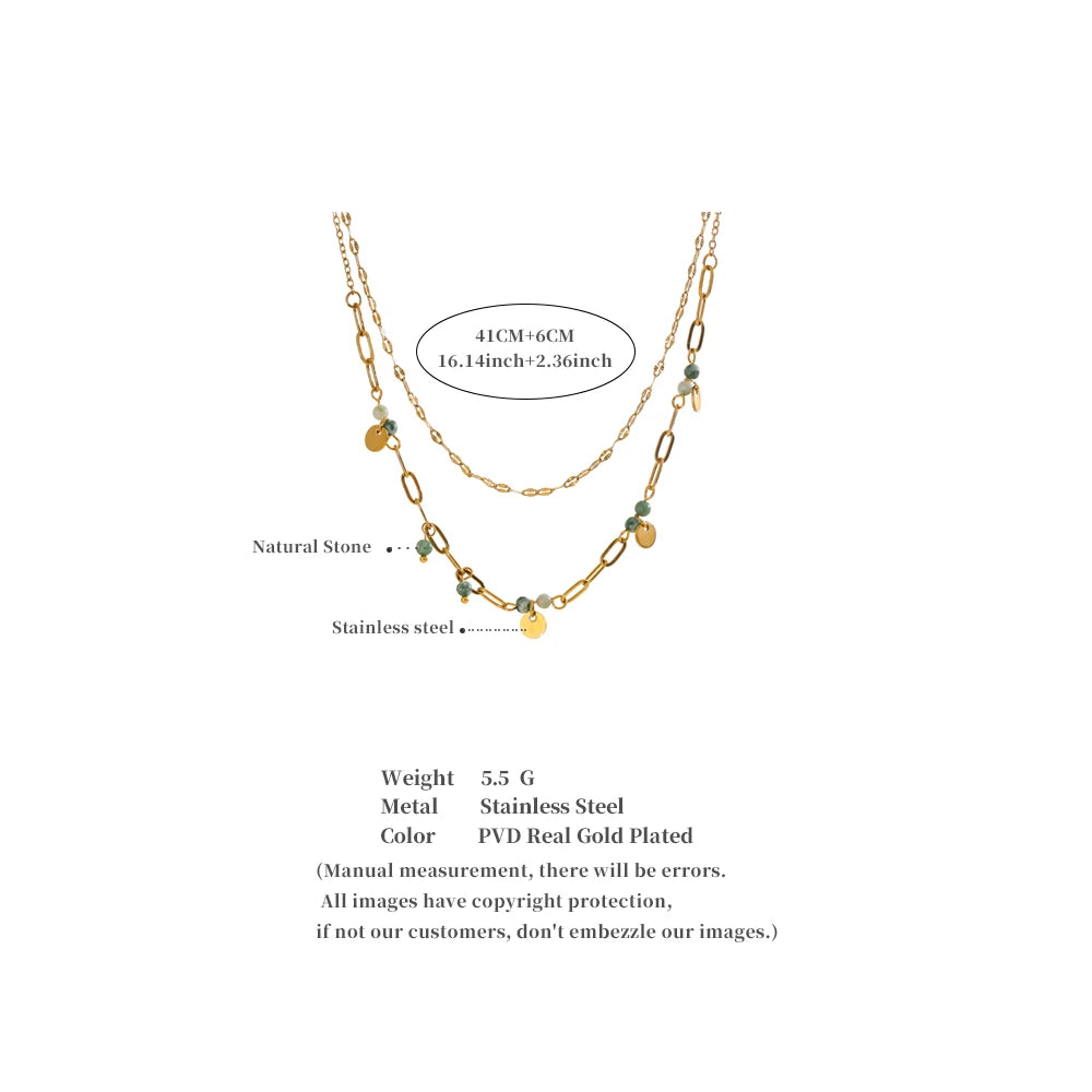 Green Peace Necklace