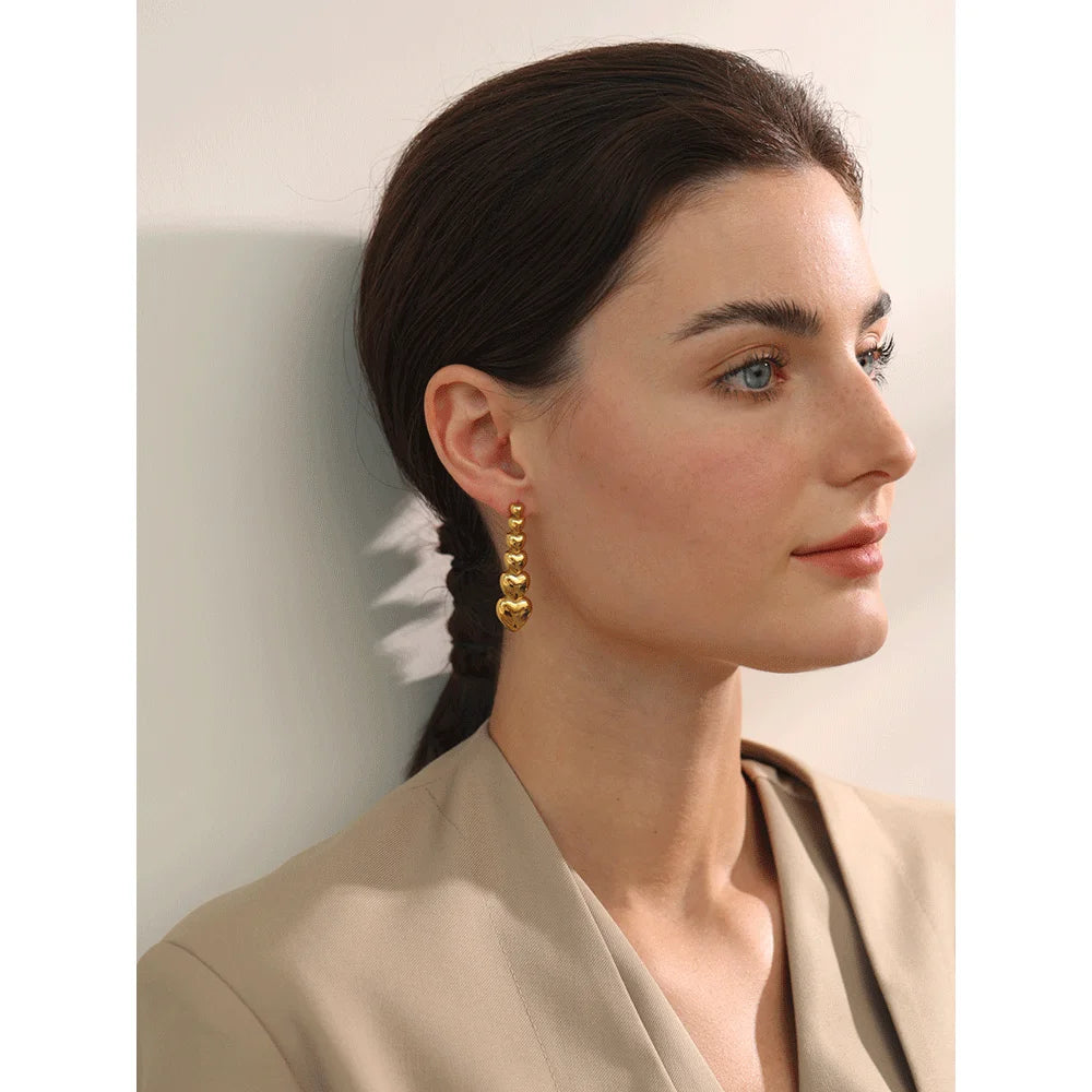 Te Amo Drop Earrings