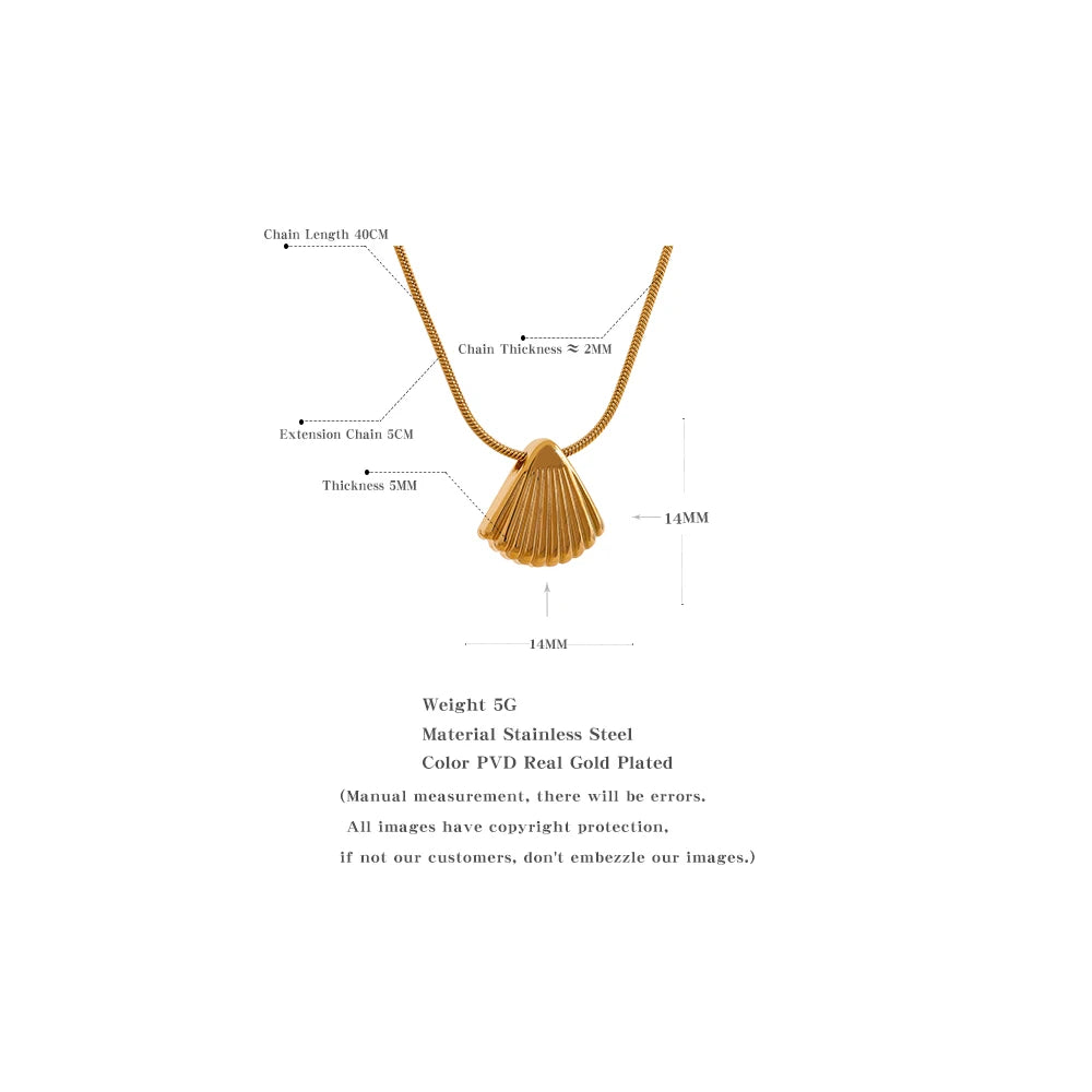 Sandy Shell Necklace