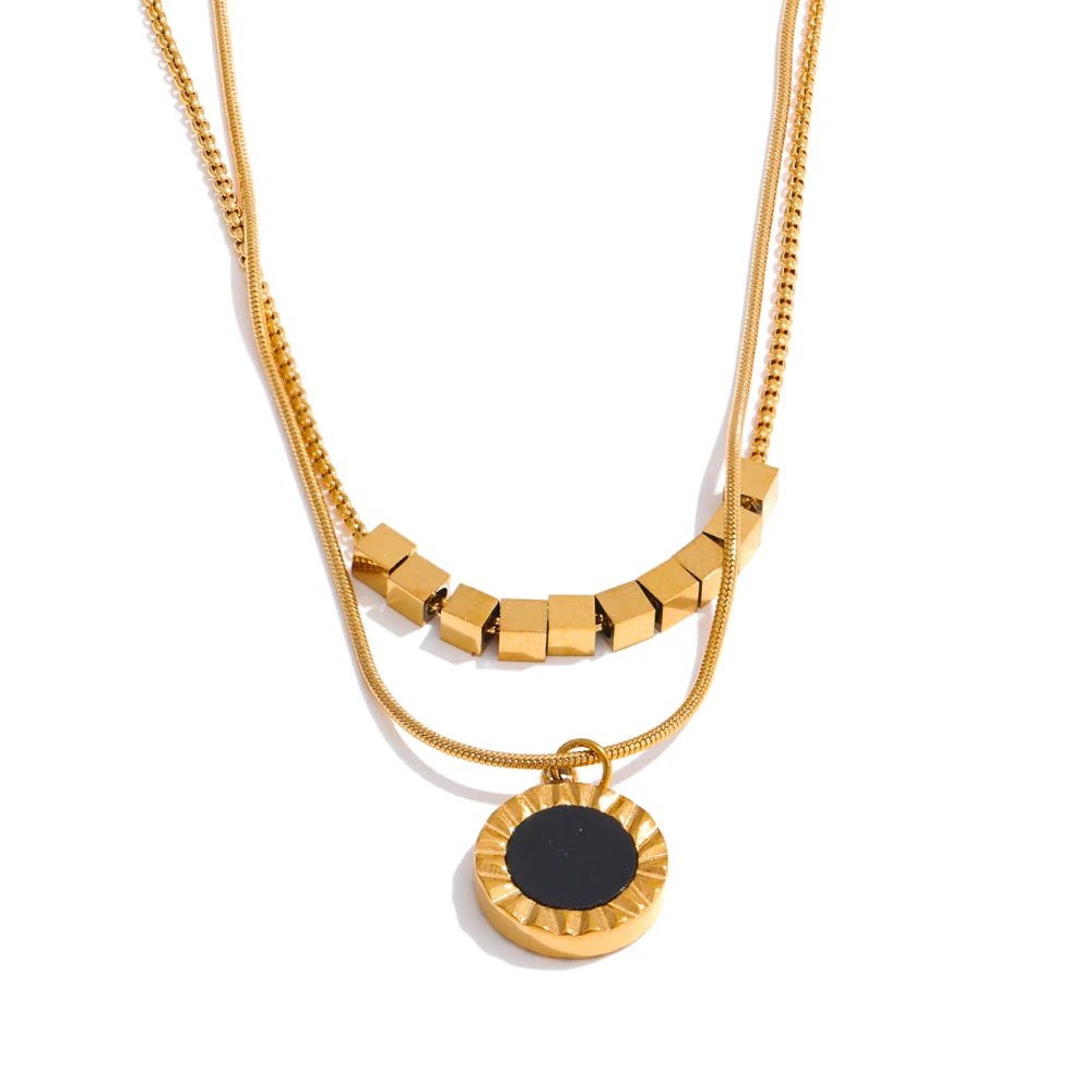 Luna Sol Layered Necklace