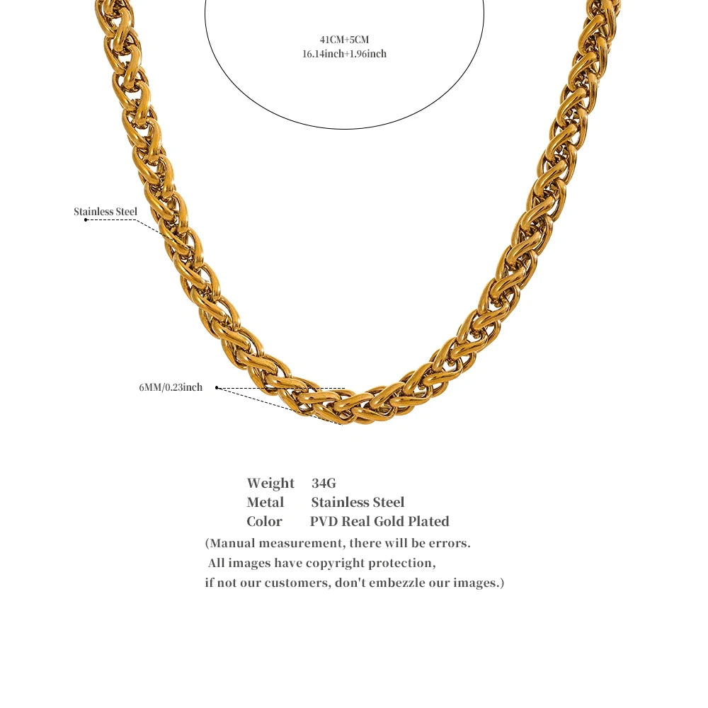 I am Bold Necklace and Bracelet
