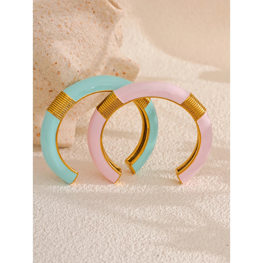 Blue Aura Babe Bangle