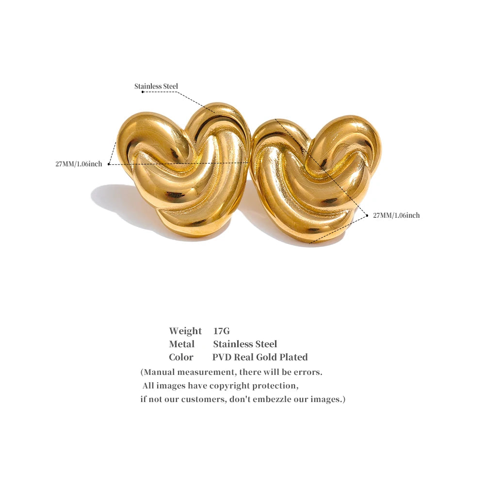 Heartful Earrings
