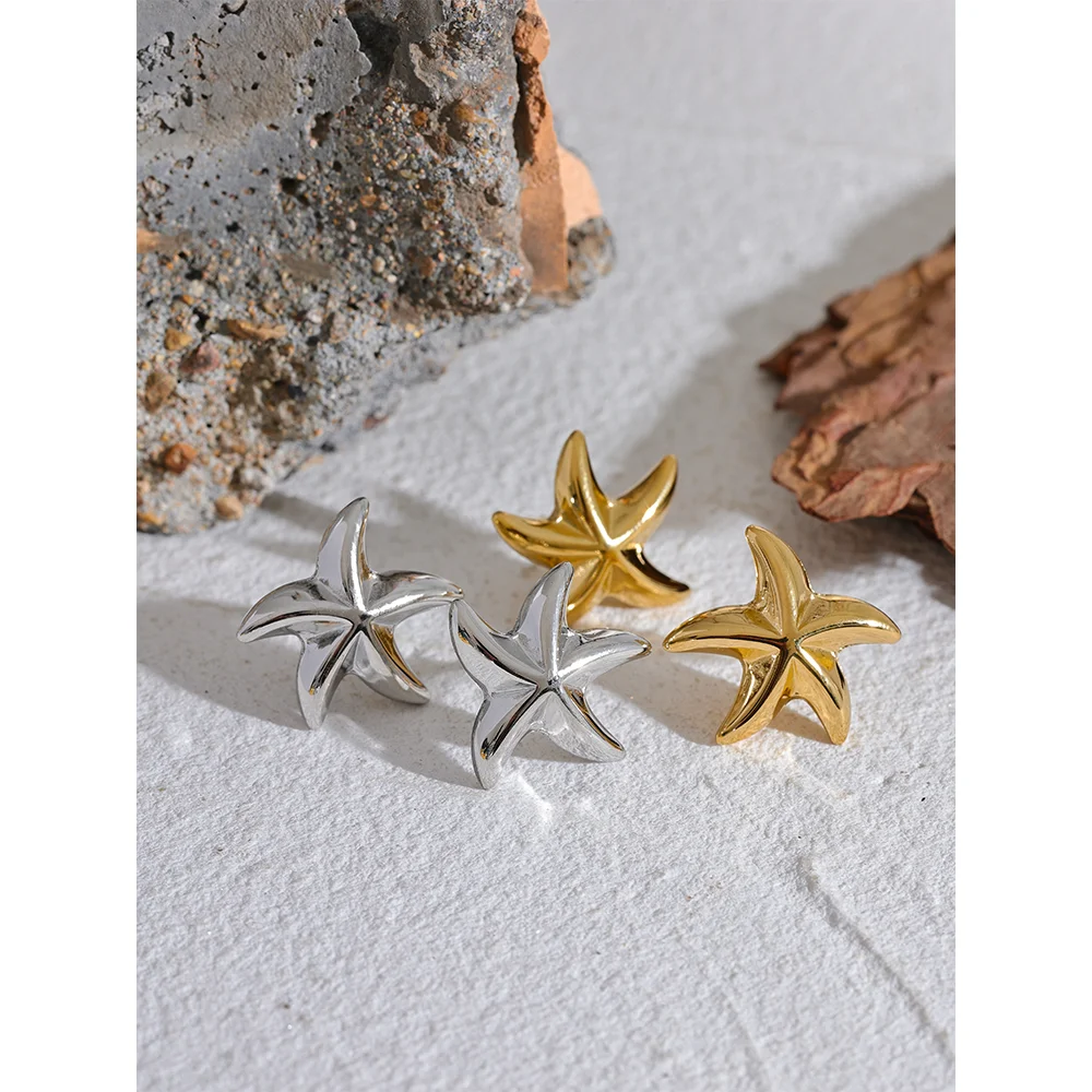 Starfish Stud Earrings