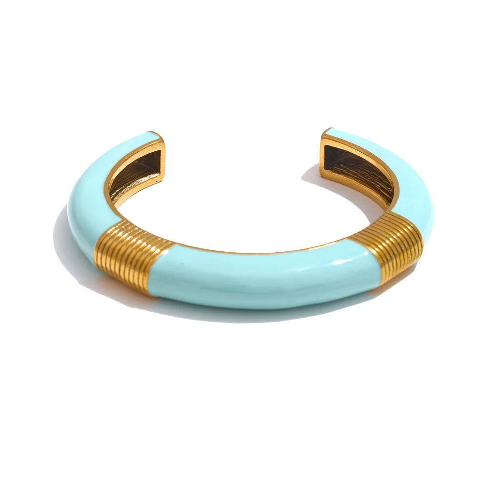 Blue Aura Babe Bangle