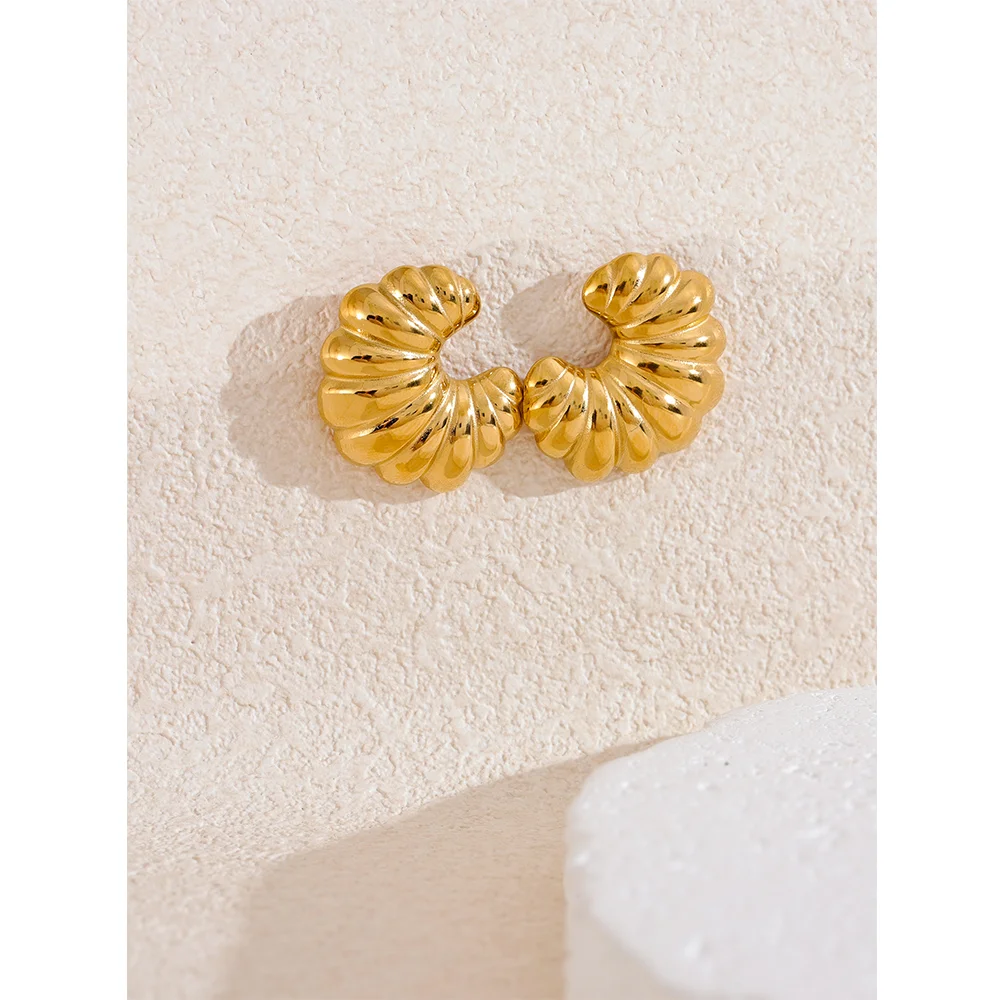 Croissant Earrings