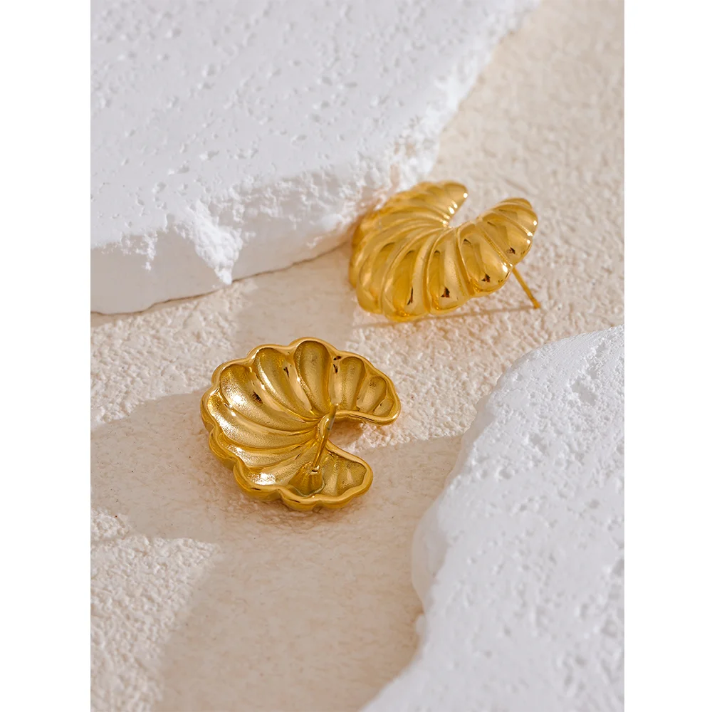 Croissant Earrings