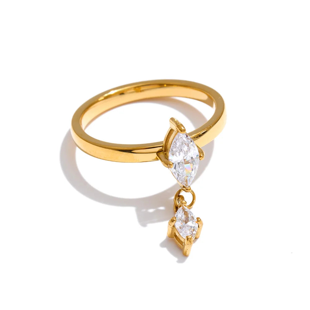 Twin Tide Ring