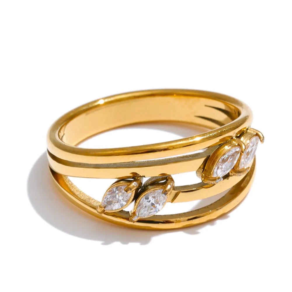 Petal & Rose Rings