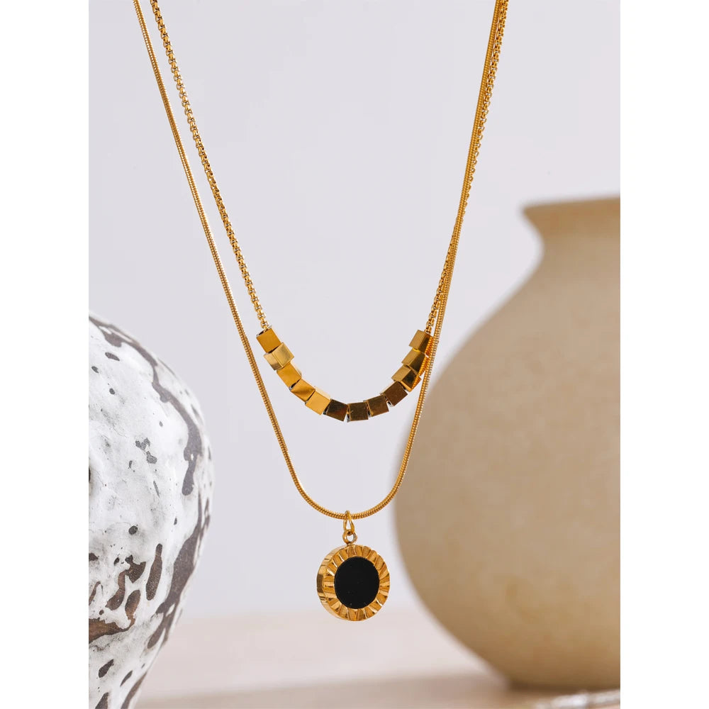 Luna Sol Layered Necklace