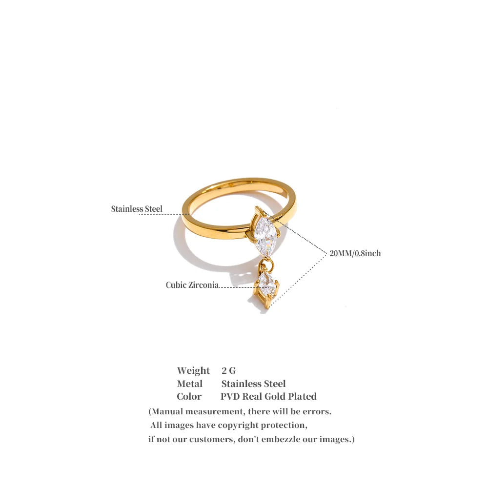 Twin Tide Ring