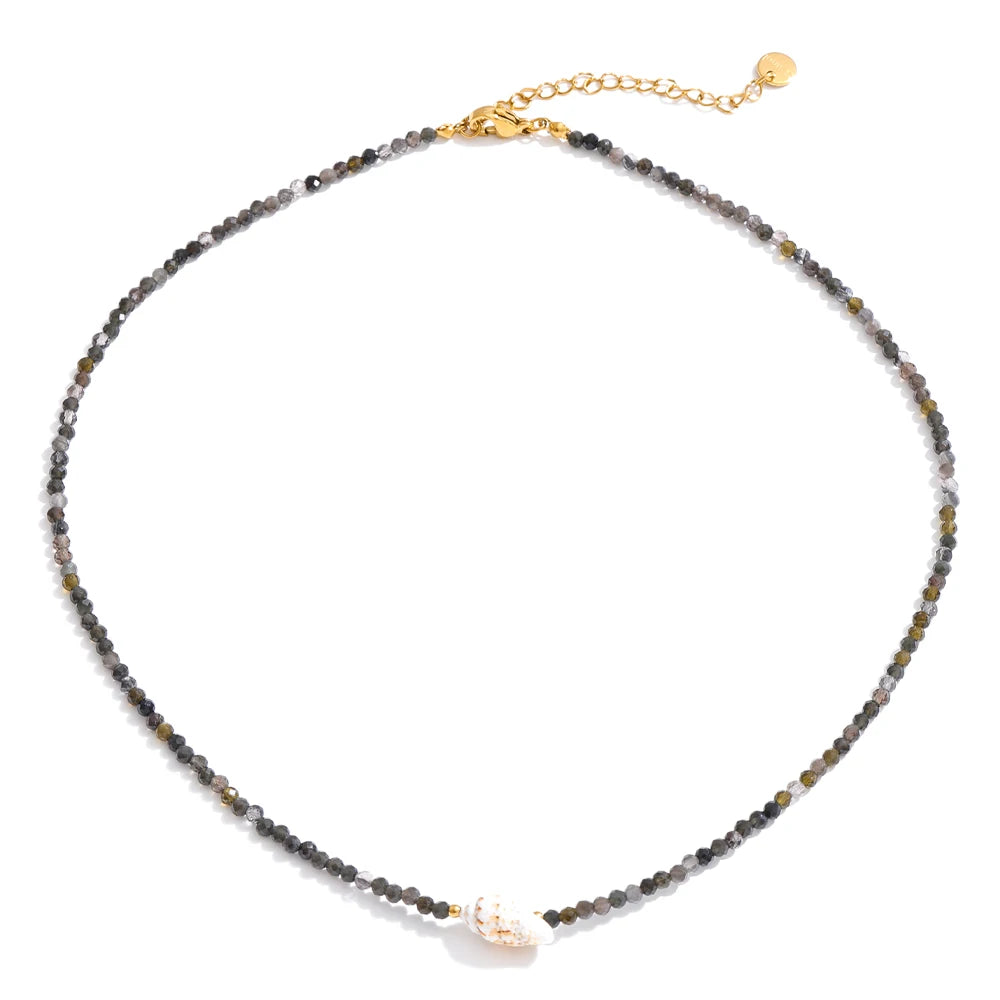 Coastel Shell Beaded Necklace