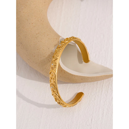 Moon Star Sun Bangle