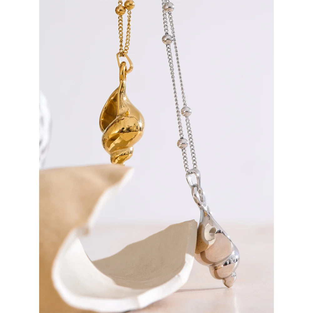 Shell Luster Necklace