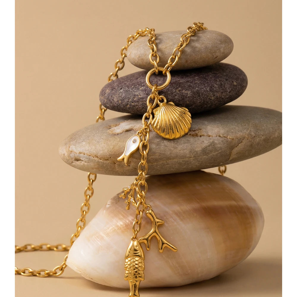 Ocean Charm Necklace
