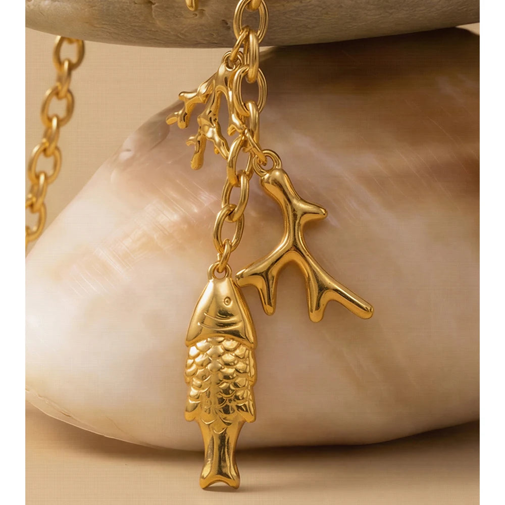 Ocean Charm Necklace
