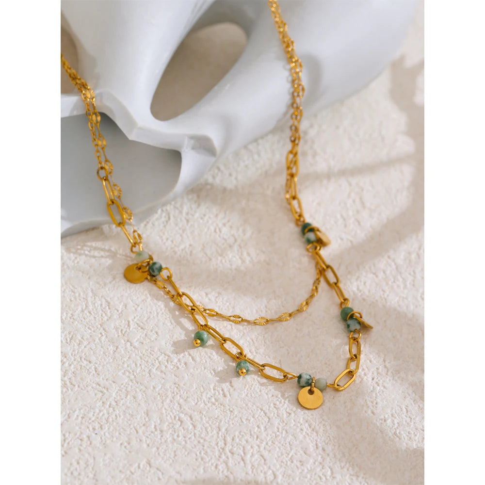 Green Peace Necklace