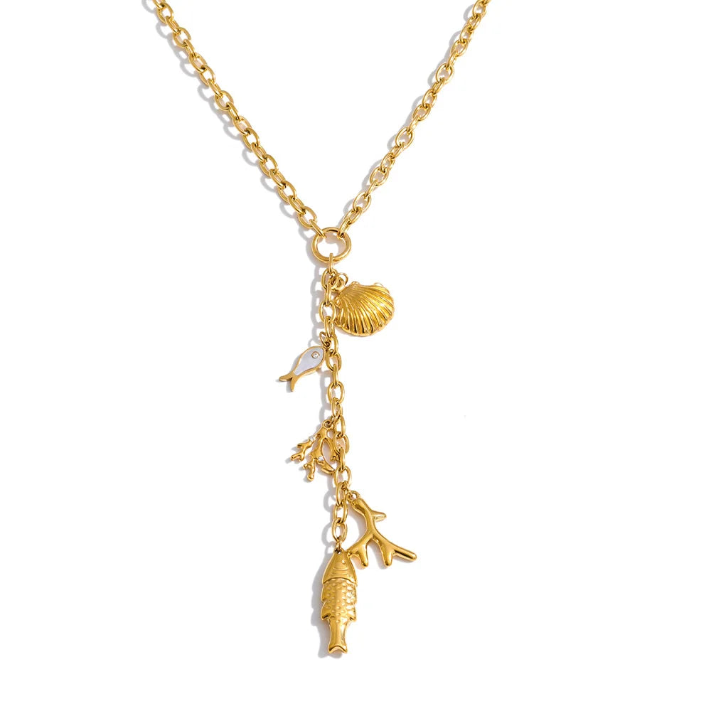 Ocean Charm Necklace