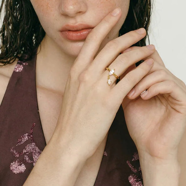 Twin Tide Ring