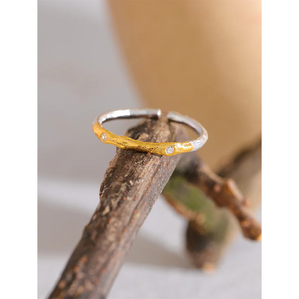 Double Stone Ring