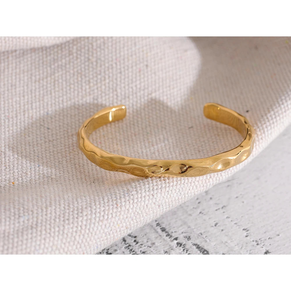 Hammered Bangle