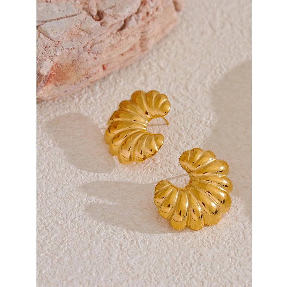 Croissant Earrings