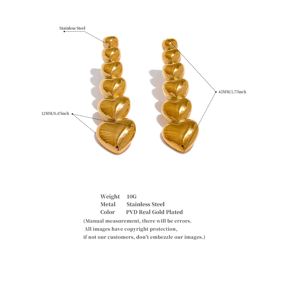 Te Amo Drop Earrings