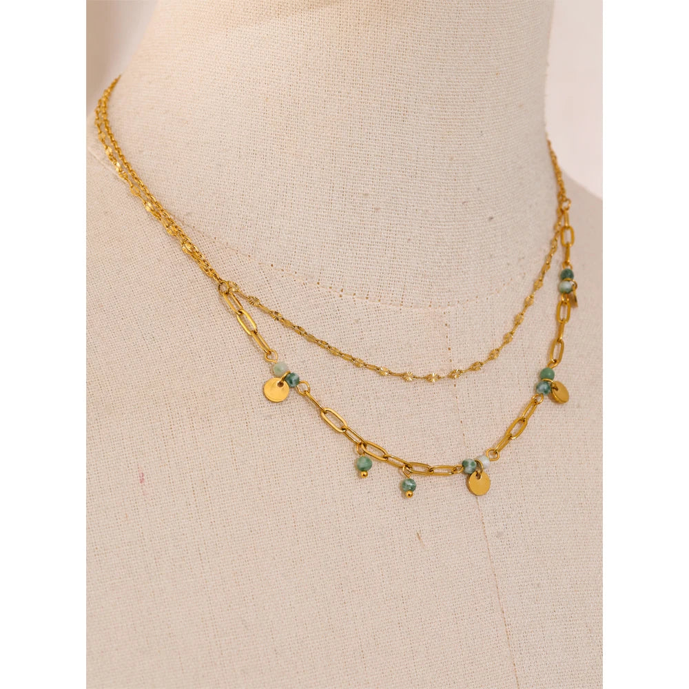 Green Peace Necklace