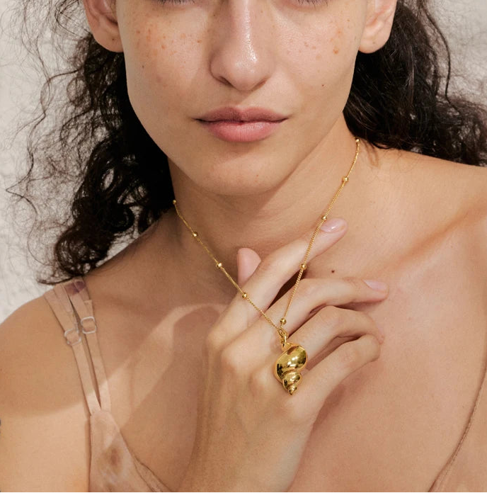 Shell Luster Necklace