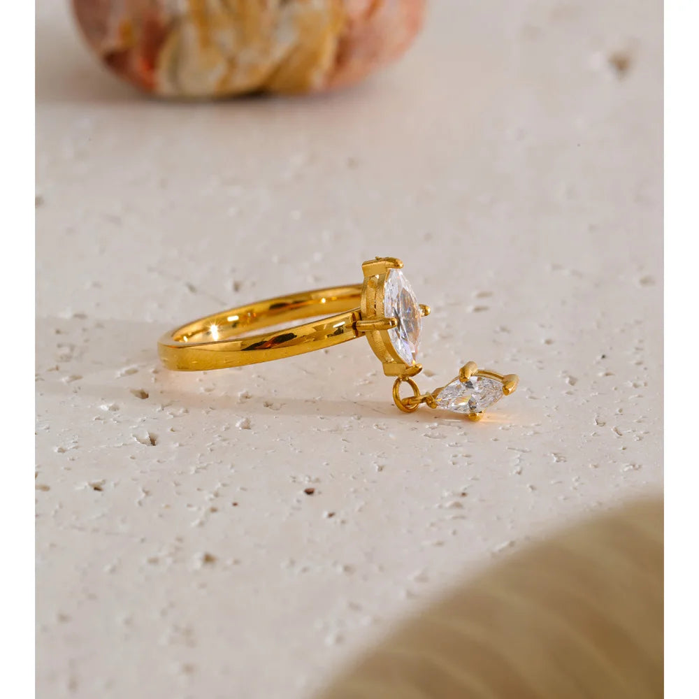 Twin Tide Ring